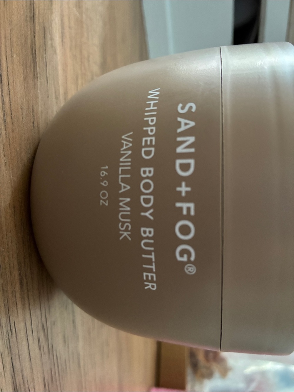 SAND + FOG Whipped Body Butter — Vanilla Musk (Cream/Tan)